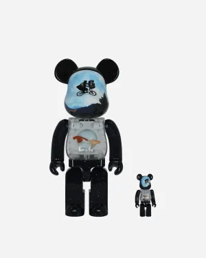 100% 400% E.T. Light Up Be@rbrick Multicolor