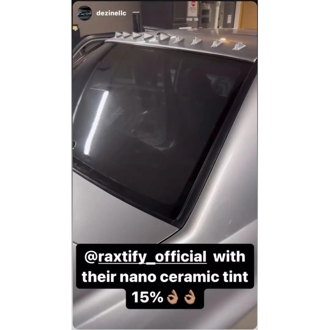 15% VLT Nano Ceramic Car Window Tint Film