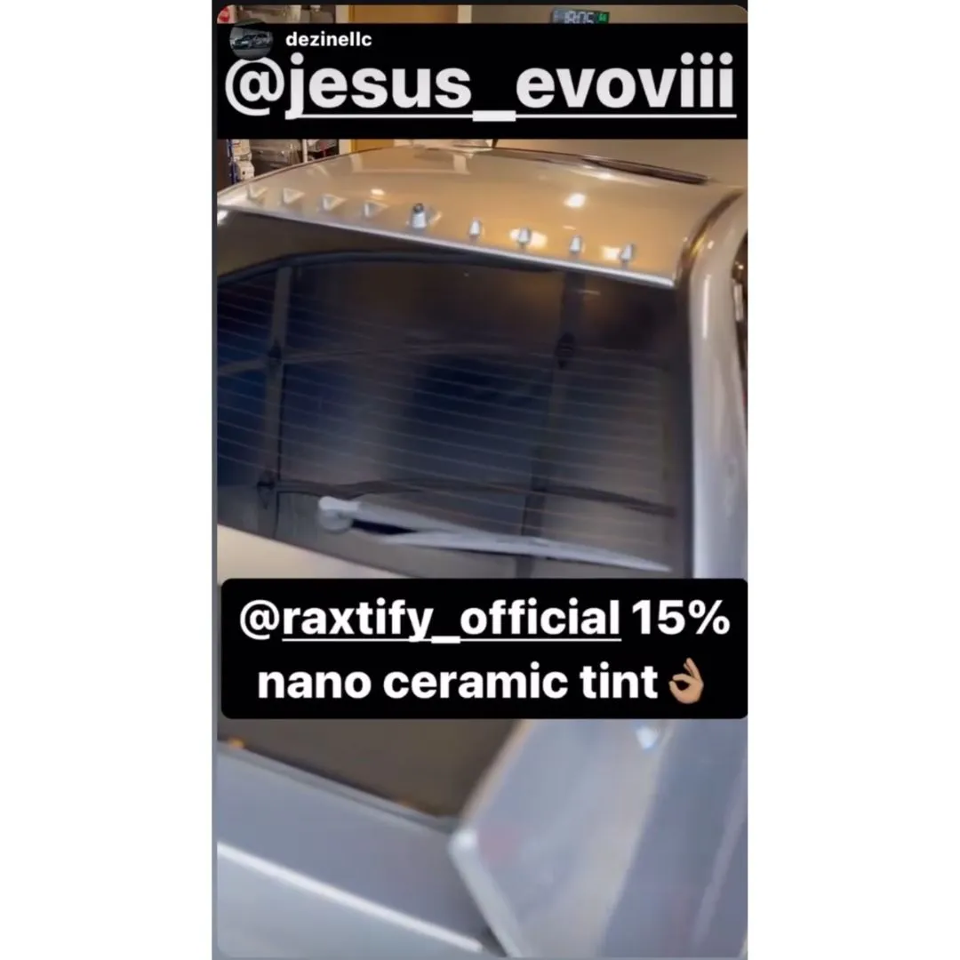 15% VLT Nano Ceramic Car Window Tint Film