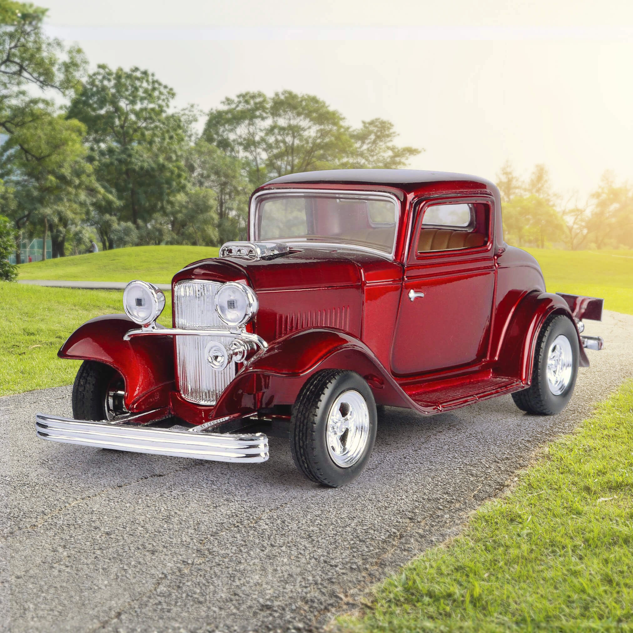 1932 Ford Coupe - Metallic Cherry Red