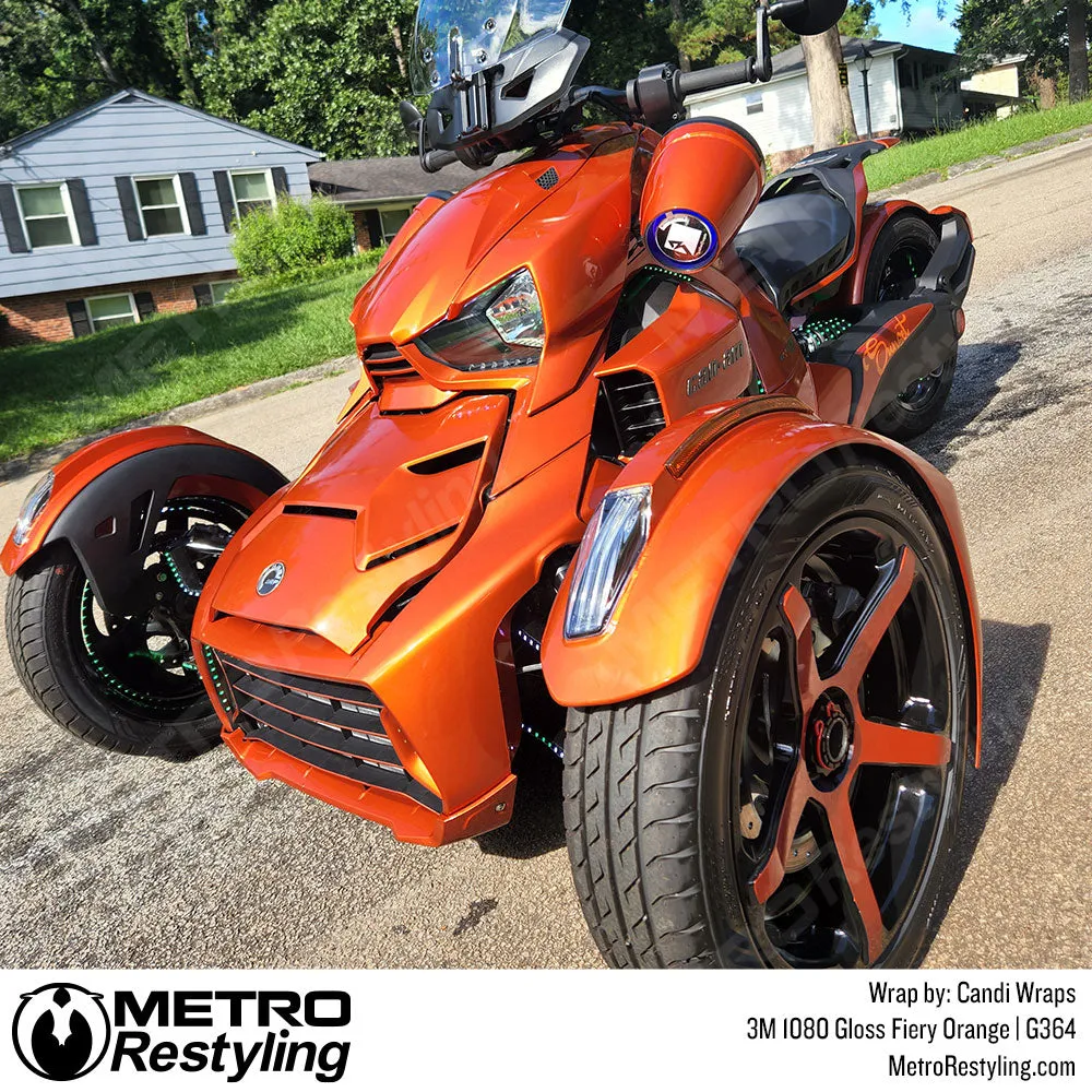 3M 1080 Gloss Fiery Orange Vinyl Wrap | G364