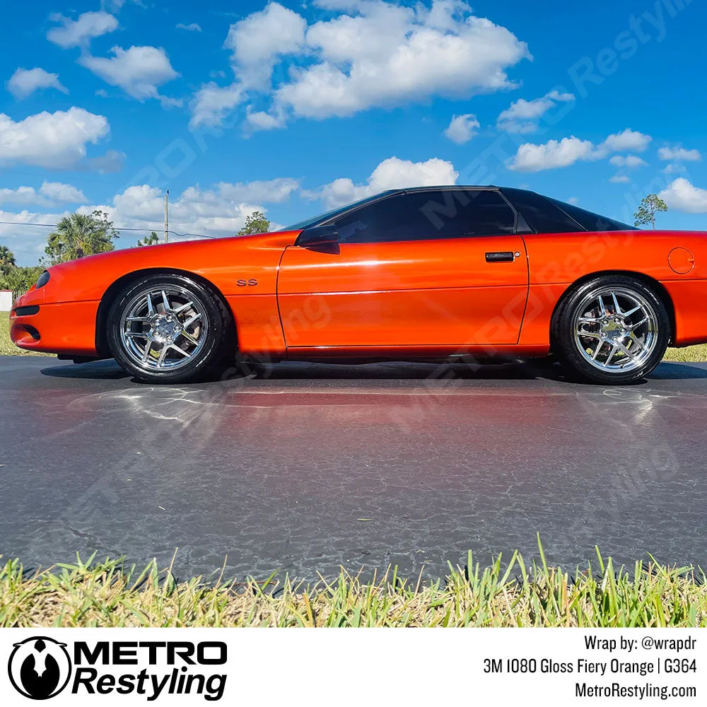 3M 1080 Gloss Fiery Orange Vinyl Wrap | G364