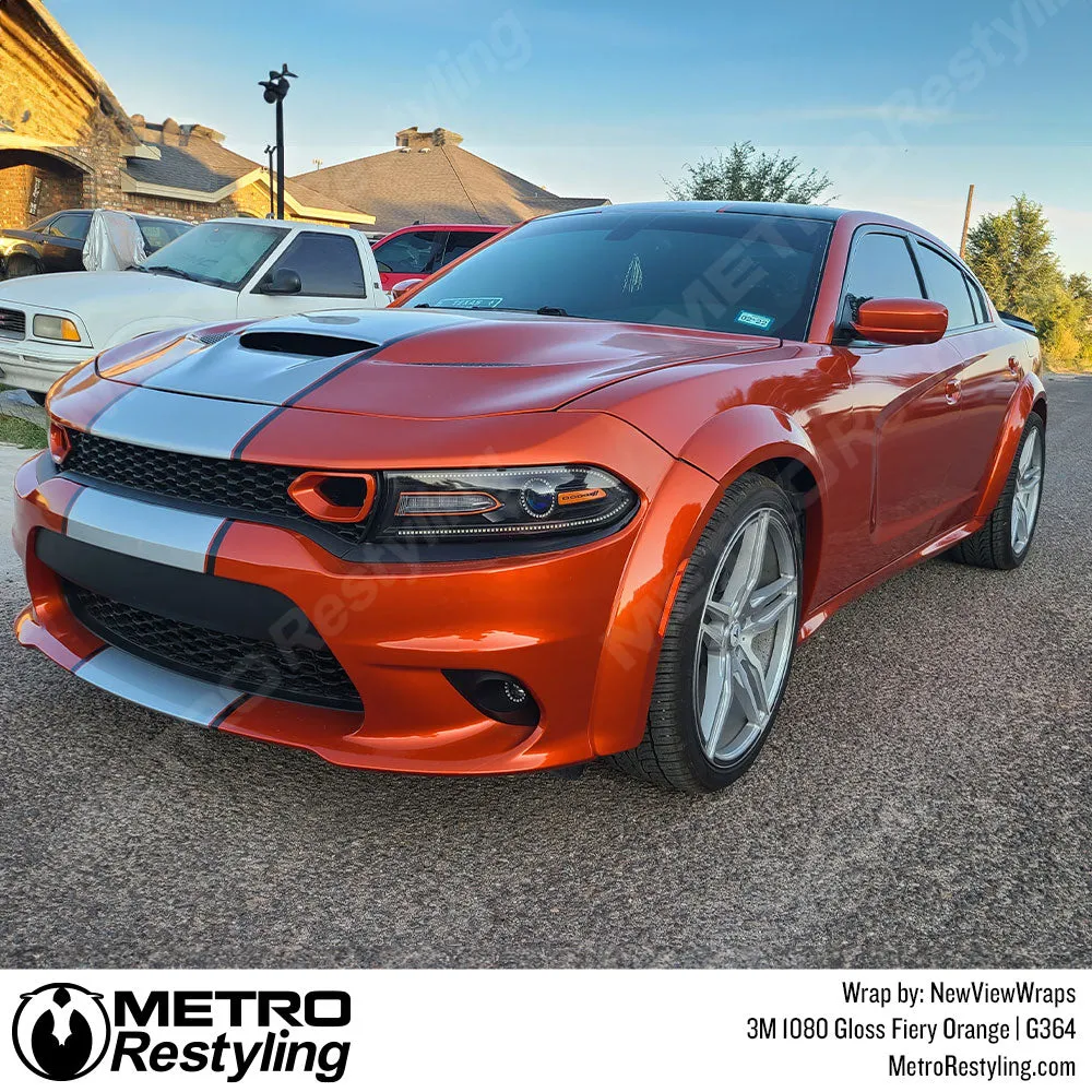 3M 1080 Gloss Fiery Orange Vinyl Wrap | G364