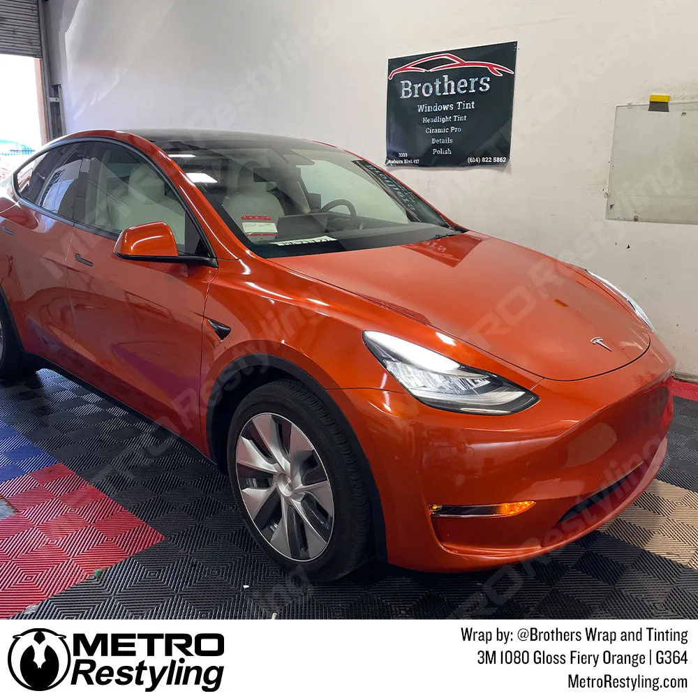 3M 1080 Gloss Fiery Orange Vinyl Wrap | G364