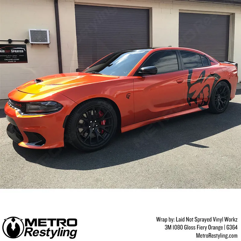 3M 1080 Gloss Fiery Orange Vinyl Wrap | G364