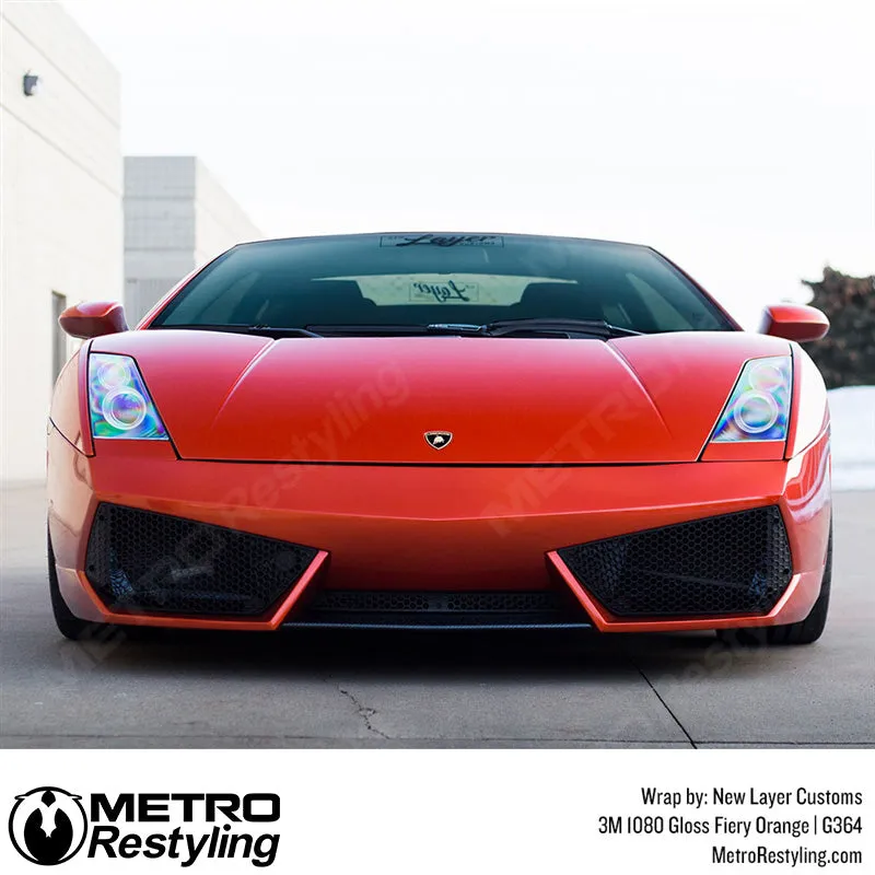 3M 1080 Gloss Fiery Orange Vinyl Wrap | G364