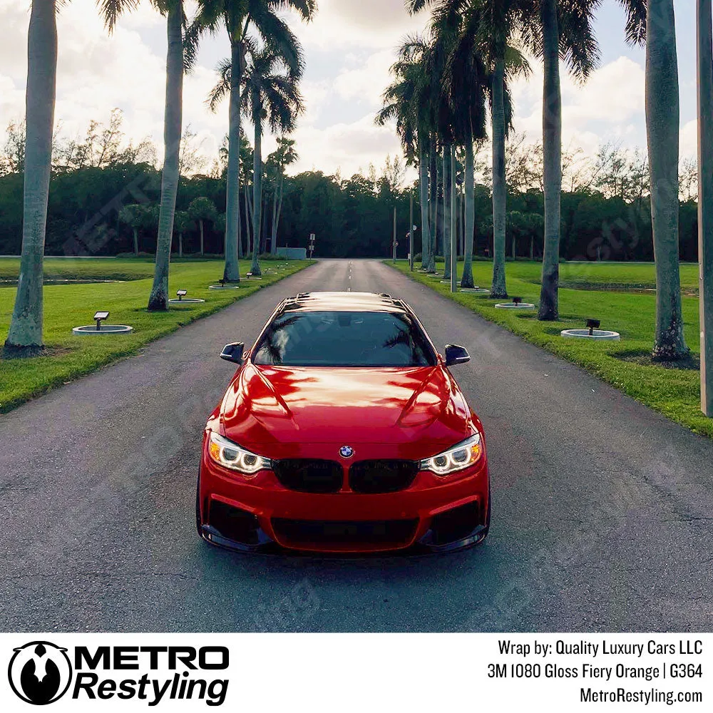 3M 1080 Gloss Fiery Orange Vinyl Wrap | G364
