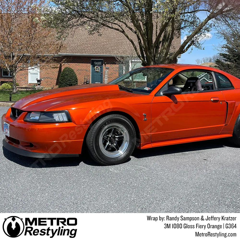 3M 1080 Gloss Fiery Orange Vinyl Wrap | G364