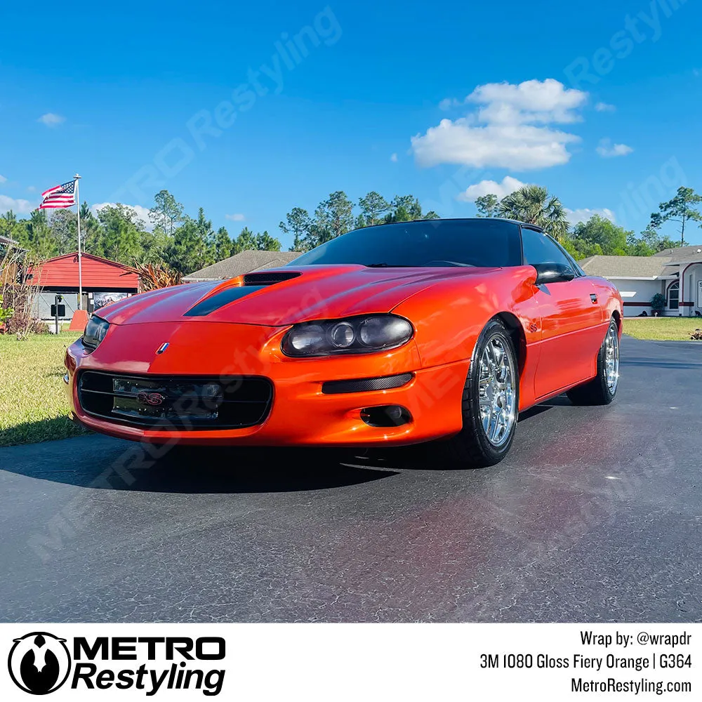 3M 1080 Gloss Fiery Orange Vinyl Wrap | G364