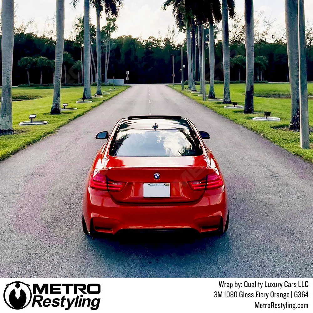3M 1080 Gloss Fiery Orange Vinyl Wrap | G364