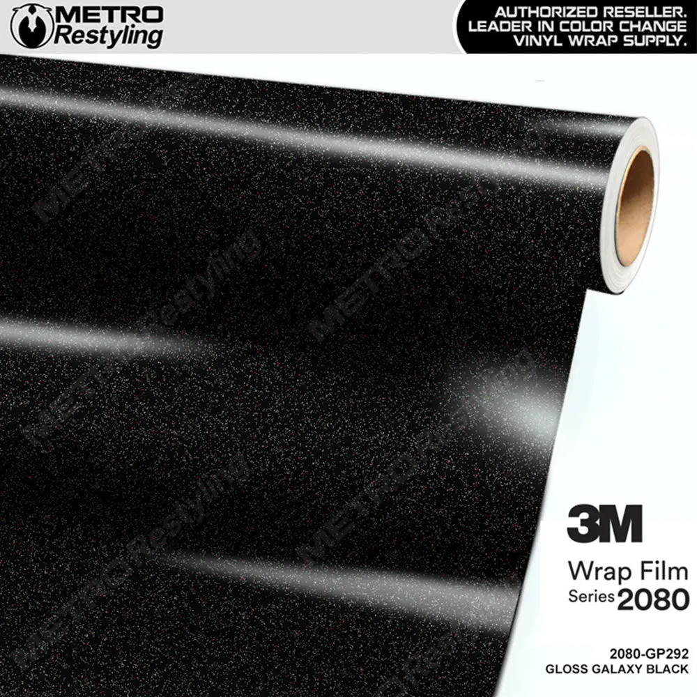 3M 2080 Gloss Galaxy Black Vinyl Wrap | GP292