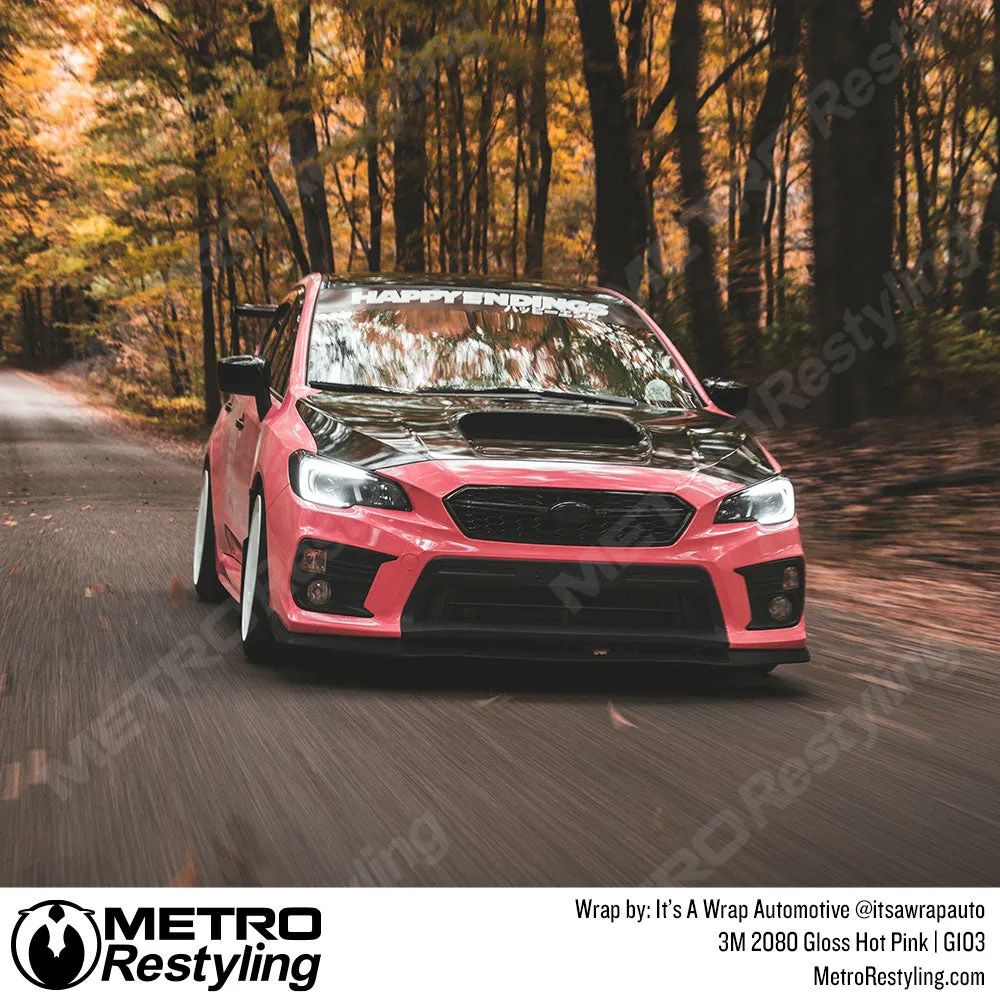 3M 2080 Gloss Hot Pink Vinyl Wrap | G103