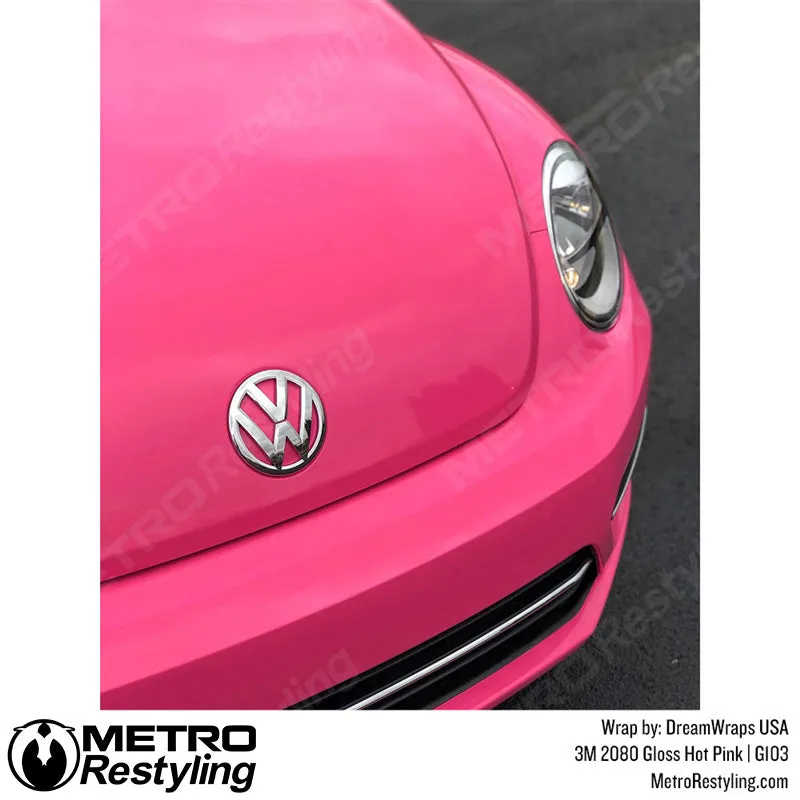 3M 2080 Gloss Hot Pink Vinyl Wrap | G103