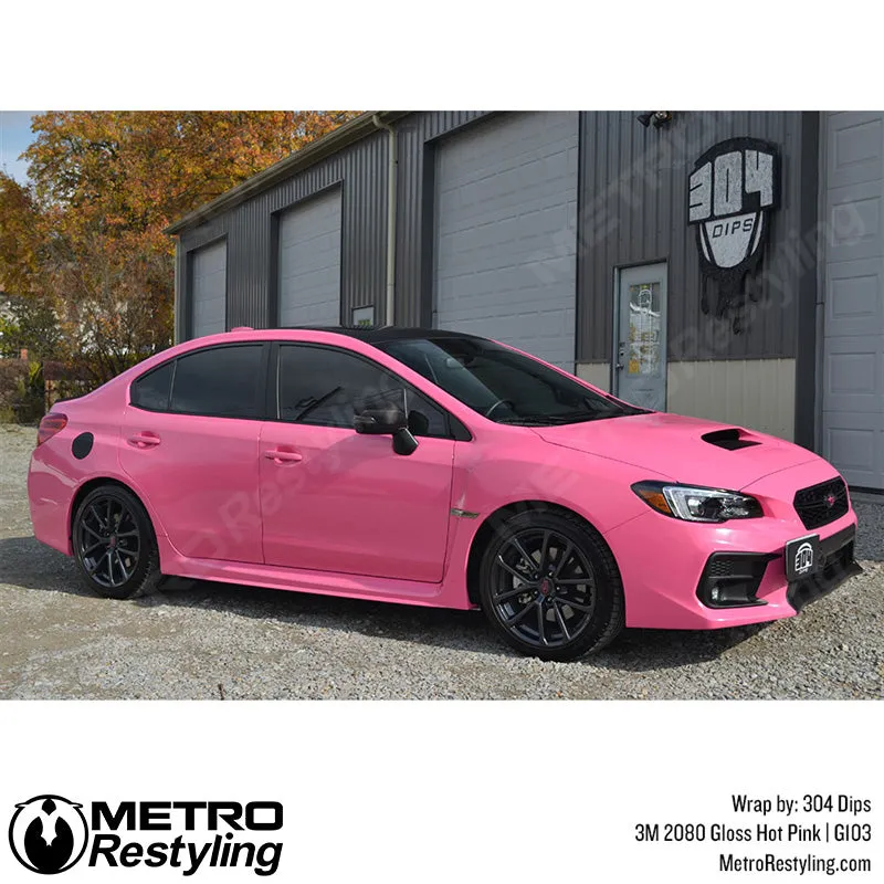 3M 2080 Gloss Hot Pink Vinyl Wrap | G103