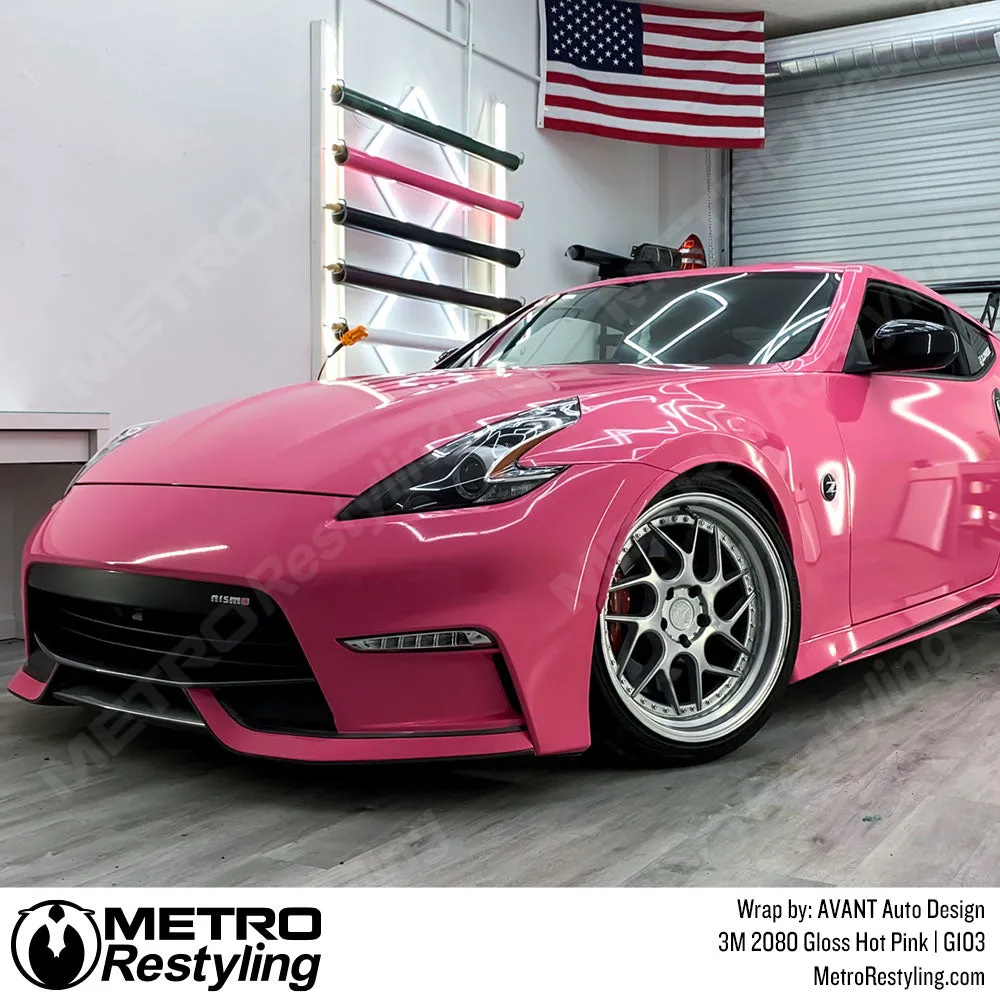 3M 2080 Gloss Hot Pink Vinyl Wrap | G103