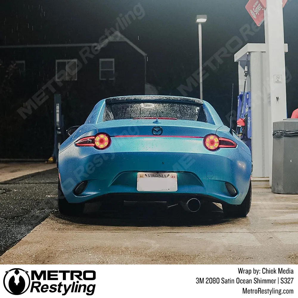 3M 2080 Satin Ocean Shimmer Vinyl Wrap | S327