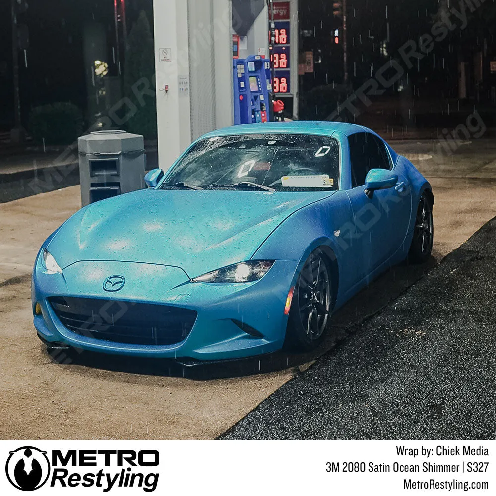 3M 2080 Satin Ocean Shimmer Vinyl Wrap | S327
