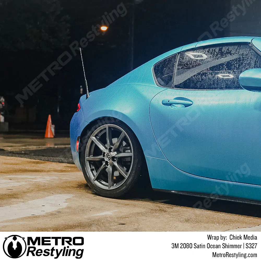3M 2080 Satin Ocean Shimmer Vinyl Wrap | S327