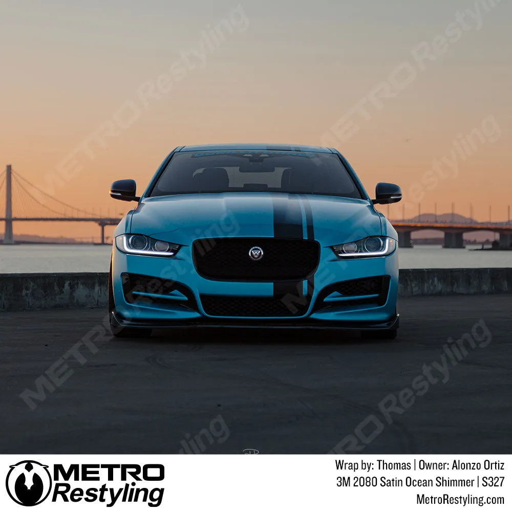 3M 2080 Satin Ocean Shimmer Vinyl Wrap | S327