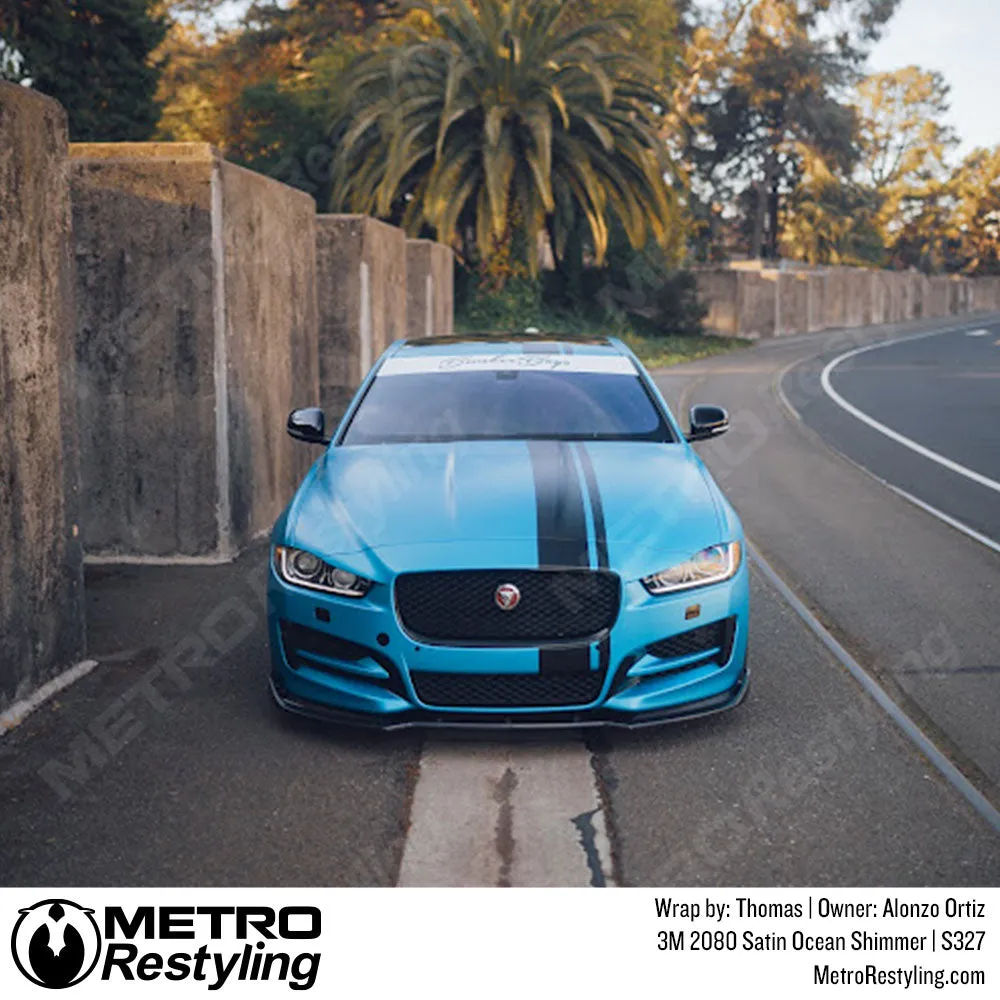 3M 2080 Satin Ocean Shimmer Vinyl Wrap | S327