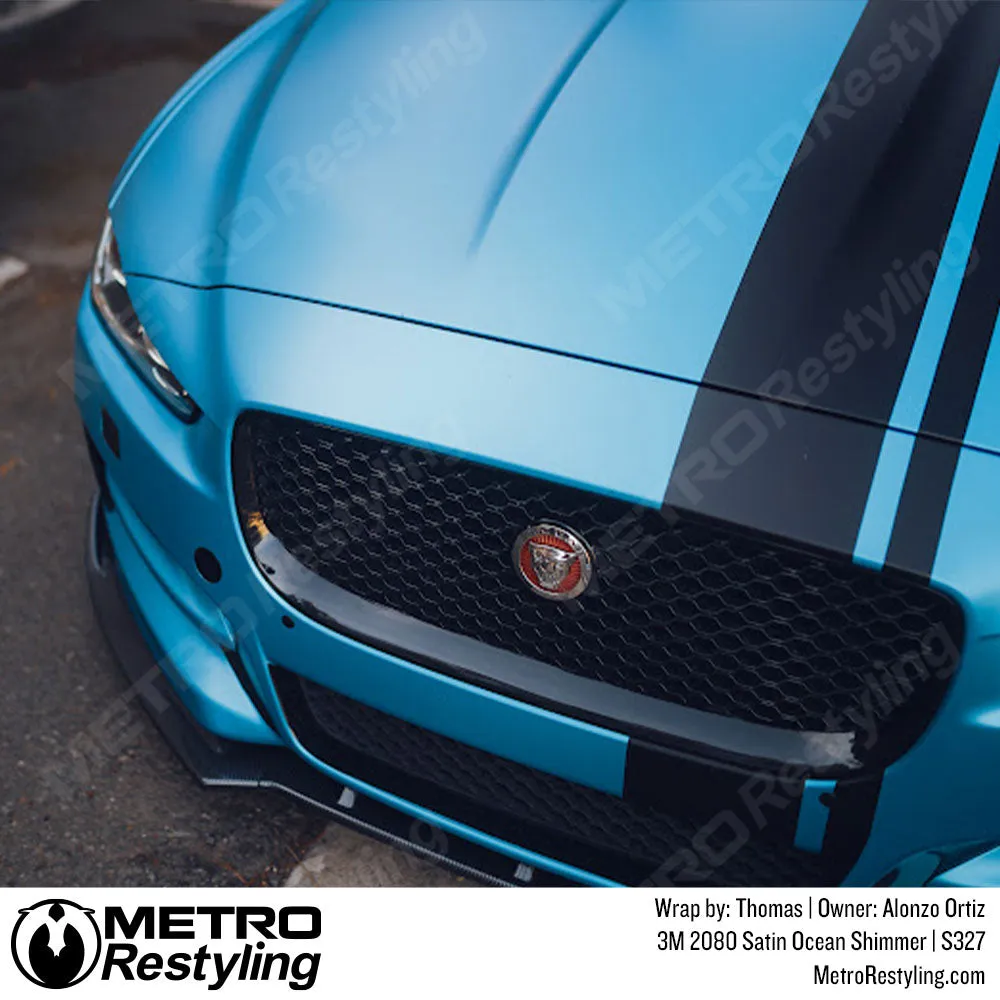 3M 2080 Satin Ocean Shimmer Vinyl Wrap | S327