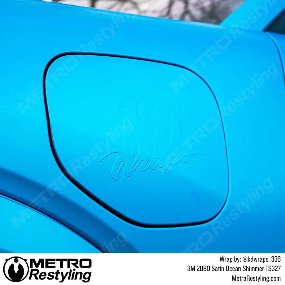 3M 2080 Satin Ocean Shimmer Vinyl Wrap | S327