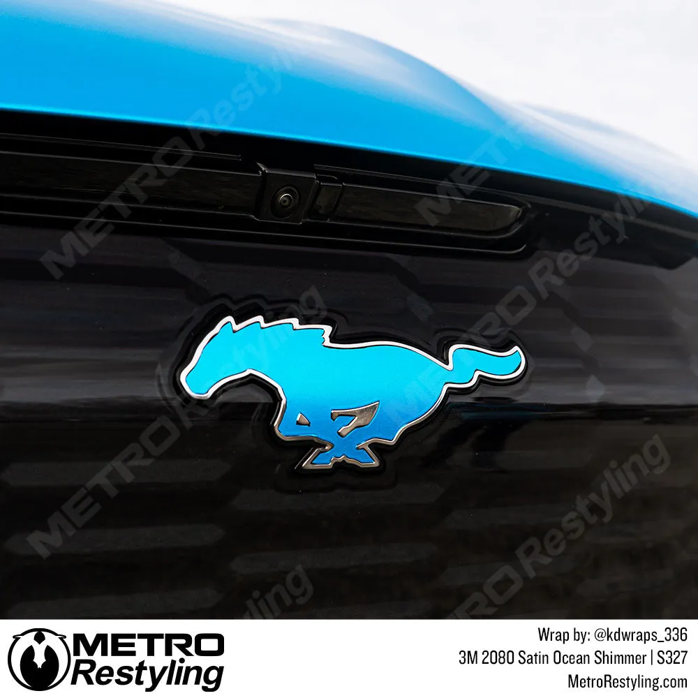 3M 2080 Satin Ocean Shimmer Vinyl Wrap | S327