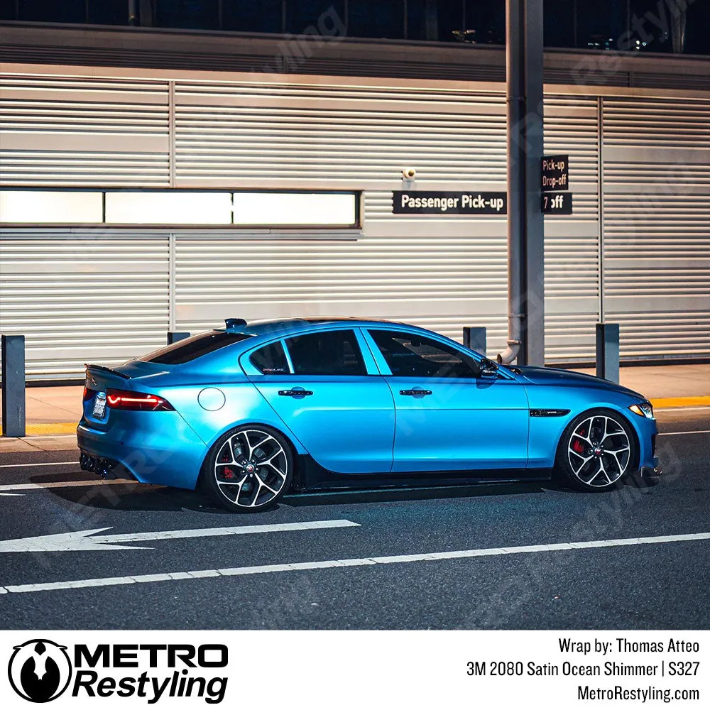 3M 2080 Satin Ocean Shimmer Vinyl Wrap | S327