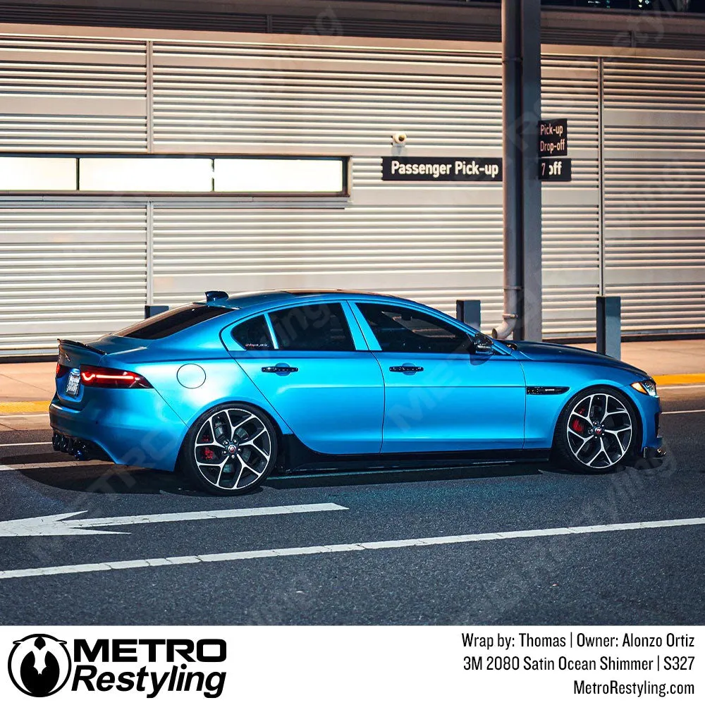 3M 2080 Satin Ocean Shimmer Vinyl Wrap | S327