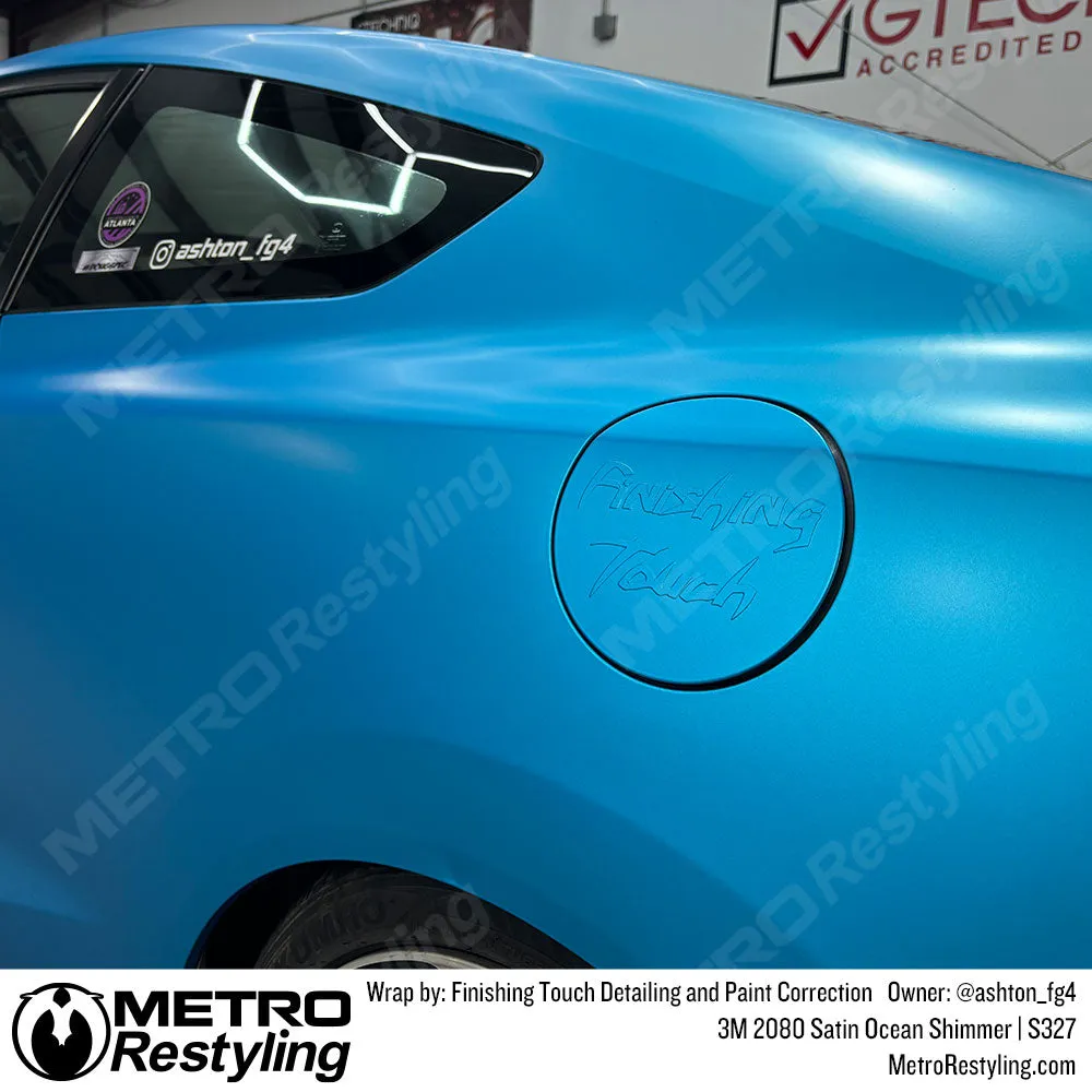 3M 2080 Satin Ocean Shimmer Vinyl Wrap | S327