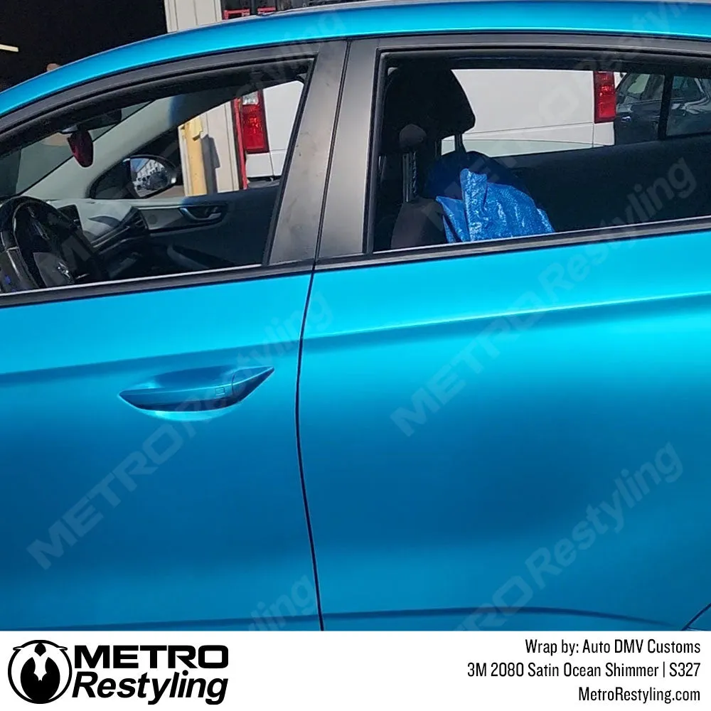 3M 2080 Satin Ocean Shimmer Vinyl Wrap | S327