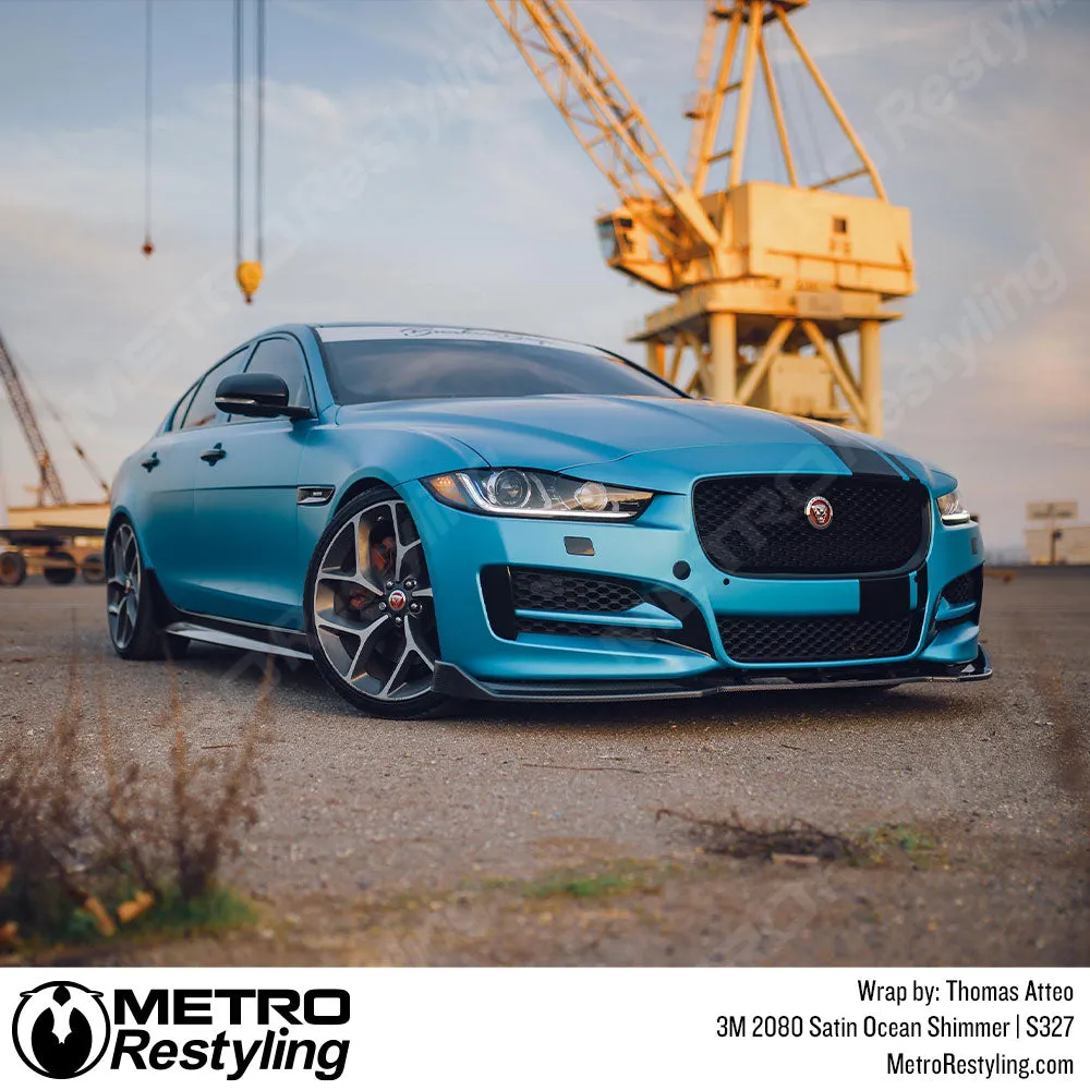 3M 2080 Satin Ocean Shimmer Vinyl Wrap | S327