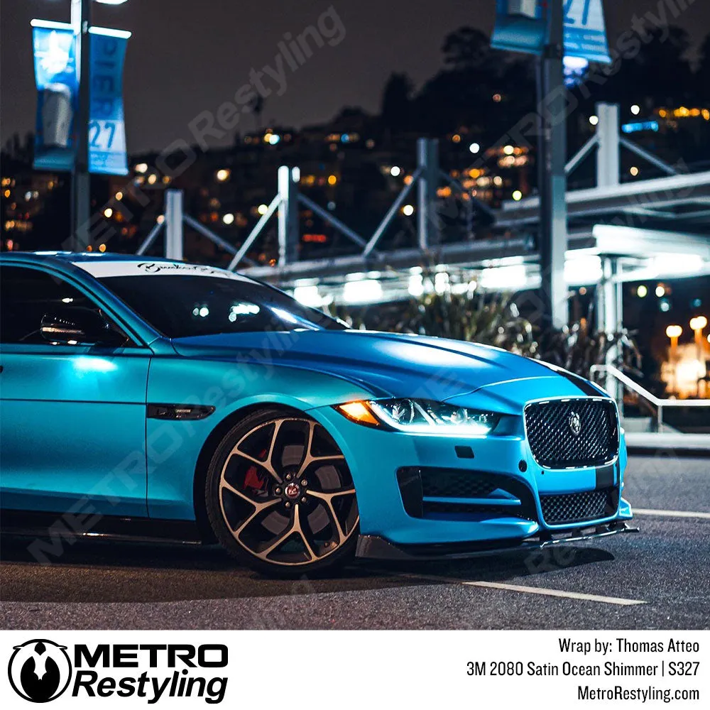 3M 2080 Satin Ocean Shimmer Vinyl Wrap | S327