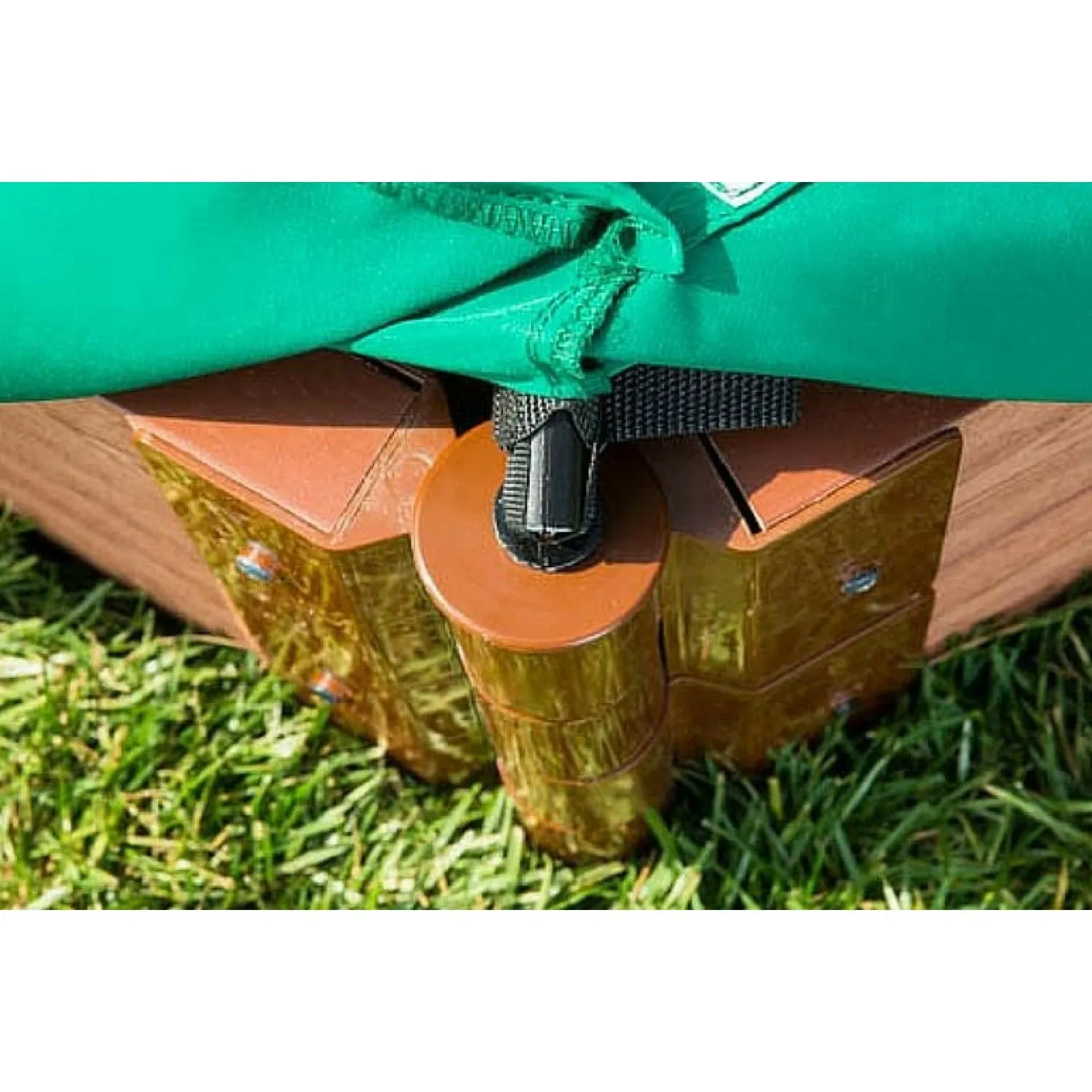 48" X 48"x 37" Telescoping Square Sandbox Canopy & Cover