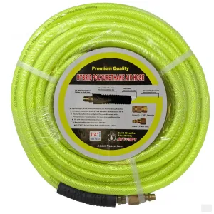 AdamTools Hybrid Polyurethane Air Hose 3/8"x50ft
