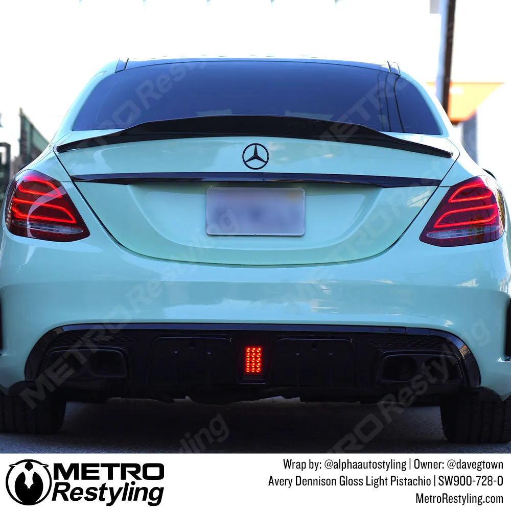 Avery Dennison SW900 Gloss Light Pistachio Vinyl Wrap | SW900-728-O