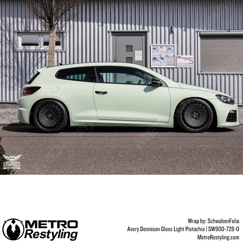 Avery Dennison SW900 Gloss Light Pistachio Vinyl Wrap | SW900-728-O
