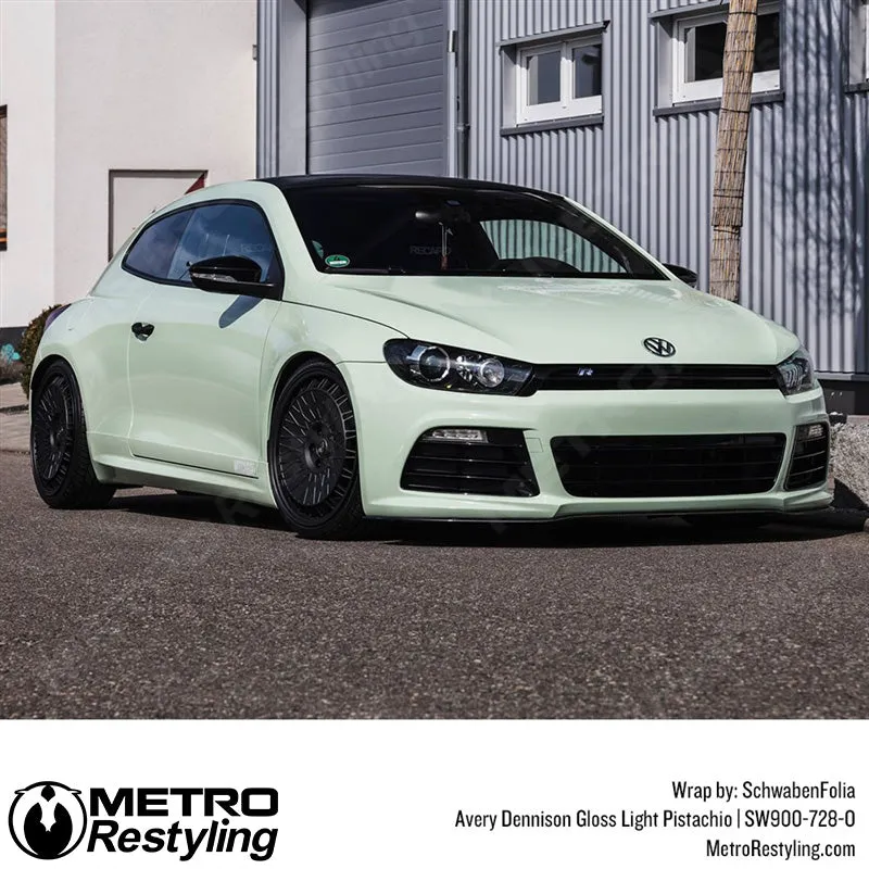 Avery Dennison SW900 Gloss Light Pistachio Vinyl Wrap | SW900-728-O