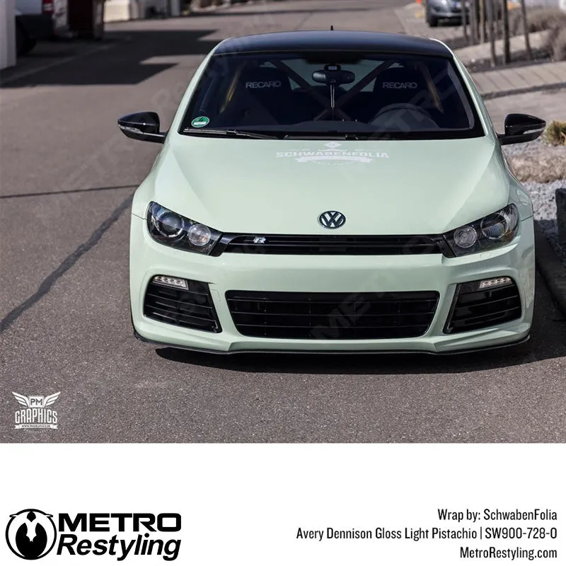 Avery Dennison SW900 Gloss Light Pistachio Vinyl Wrap | SW900-728-O