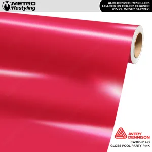 Avery Dennison SW900 Gloss Pool Party Pink SW900-517-O