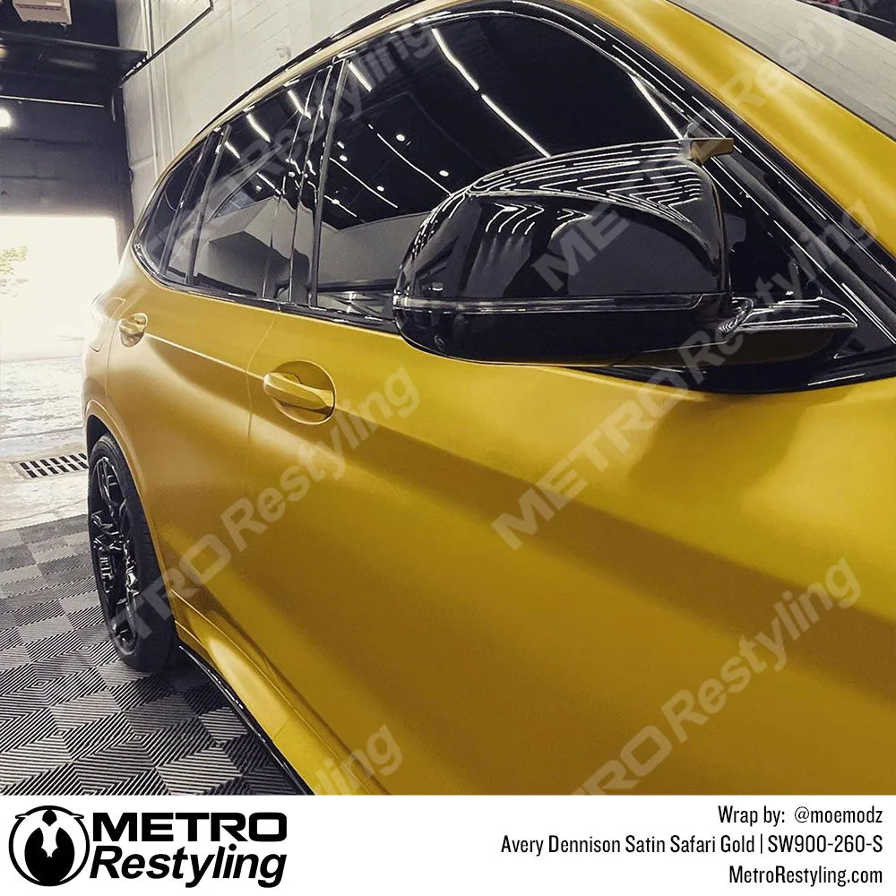 Avery Dennison SW900 Satin Safari Gold Vinyl Wrap | SW900-260-S