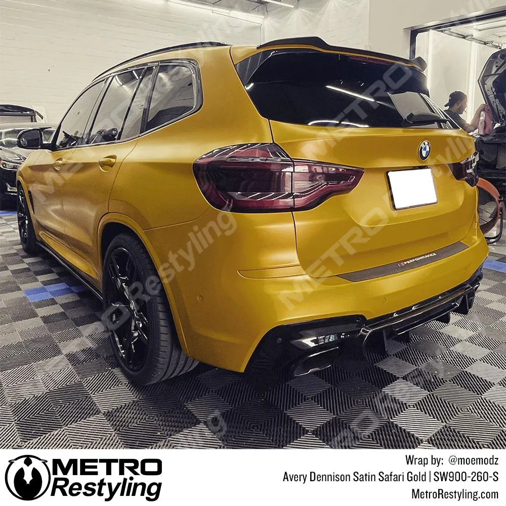 Avery Dennison SW900 Satin Safari Gold Vinyl Wrap | SW900-260-S