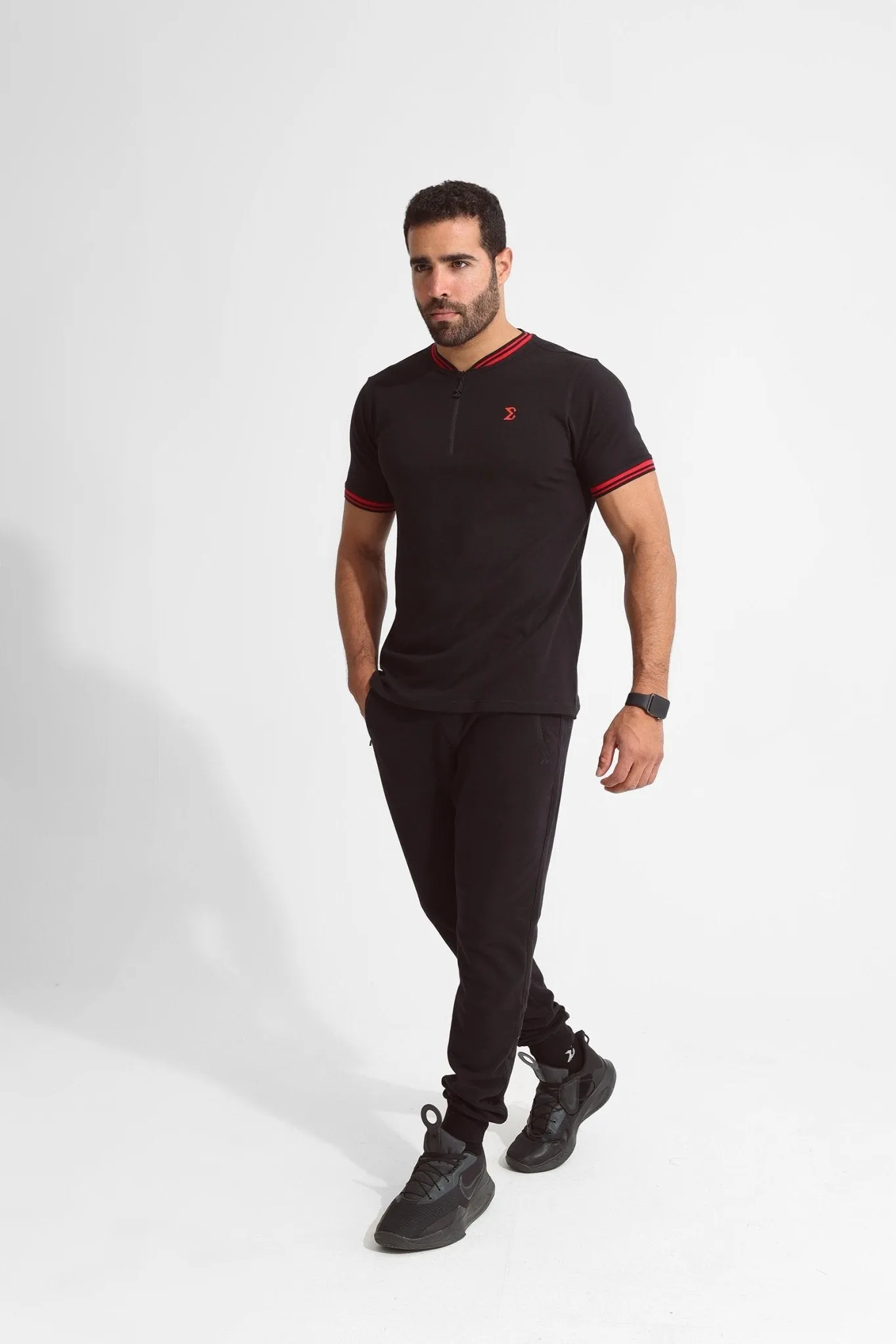 Black Surf Z Polo T-shirt