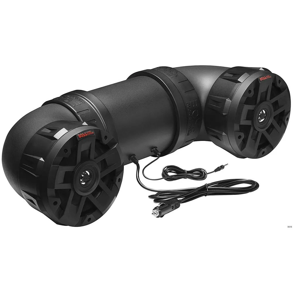 Boss Audio Systems ATV65B All Terrain Sound System Two 6 5 Ideal for ATV/UTV and 12 Volt Applications