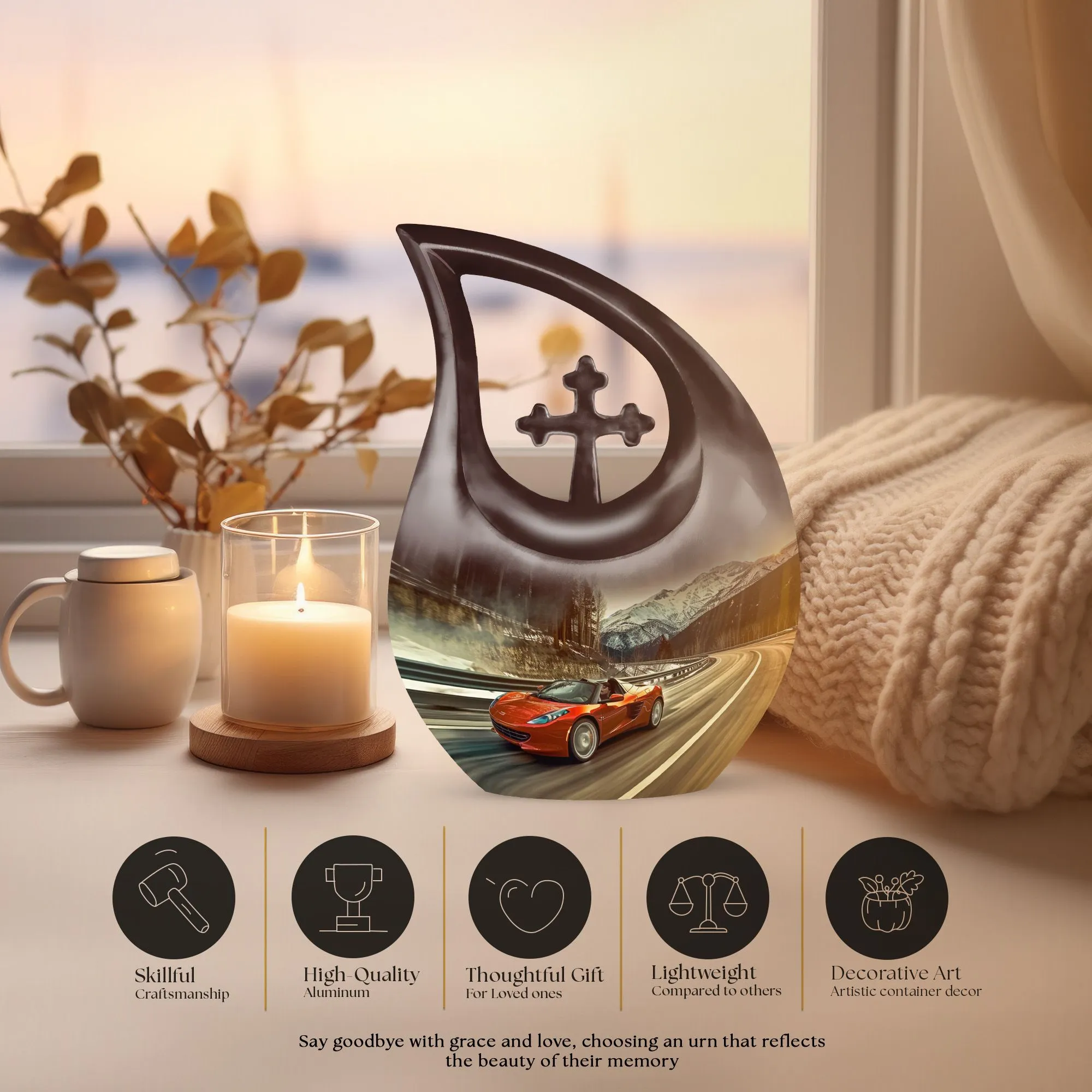 Car Cremation Urn -Affordable Cremation Urn For Human Ashes