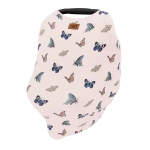 Car Seat Cover in Blush Butterfly