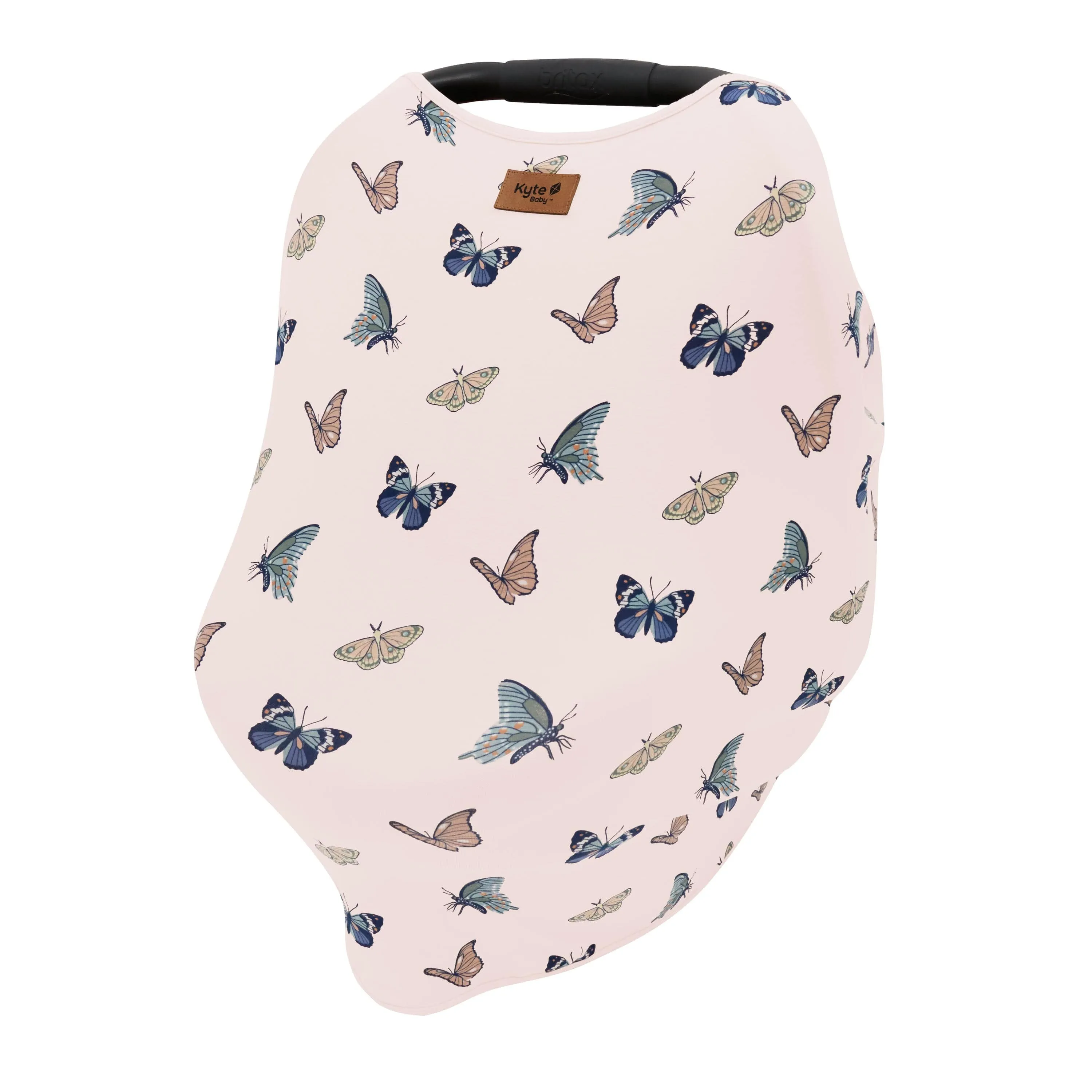 Car Seat Cover in Blush Butterfly