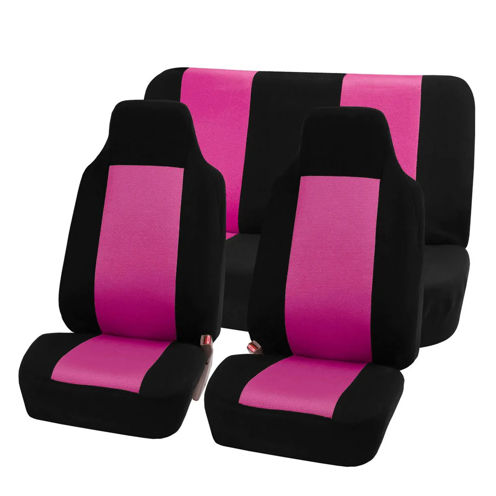Classic Cloth Seat Covers - Full Set Pink