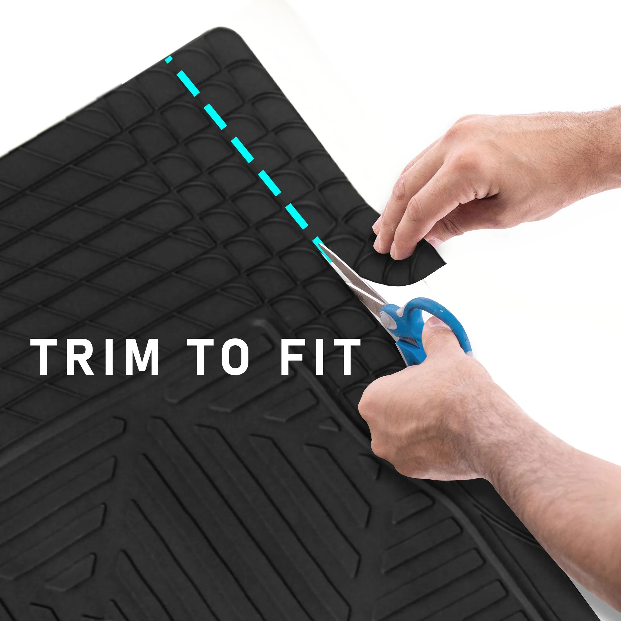 ClimaProof Trimmable Non-Slip Vinyl Cargo Mat Black