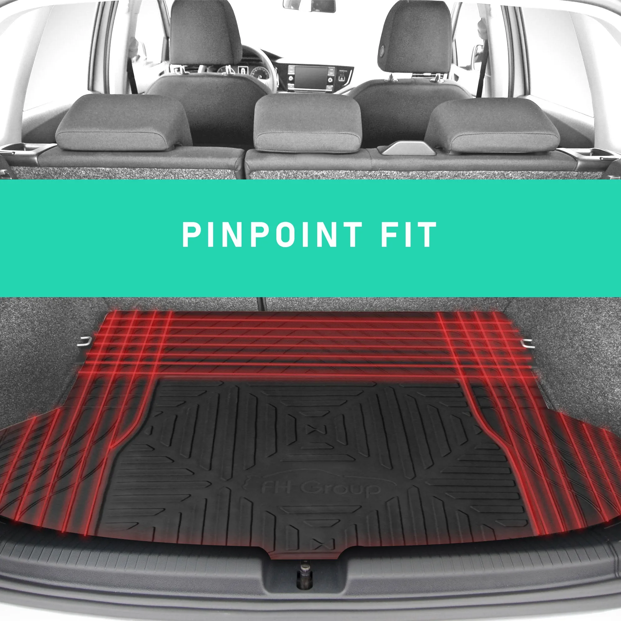ClimaProof Trimmable Non-Slip Vinyl Cargo Mat Black